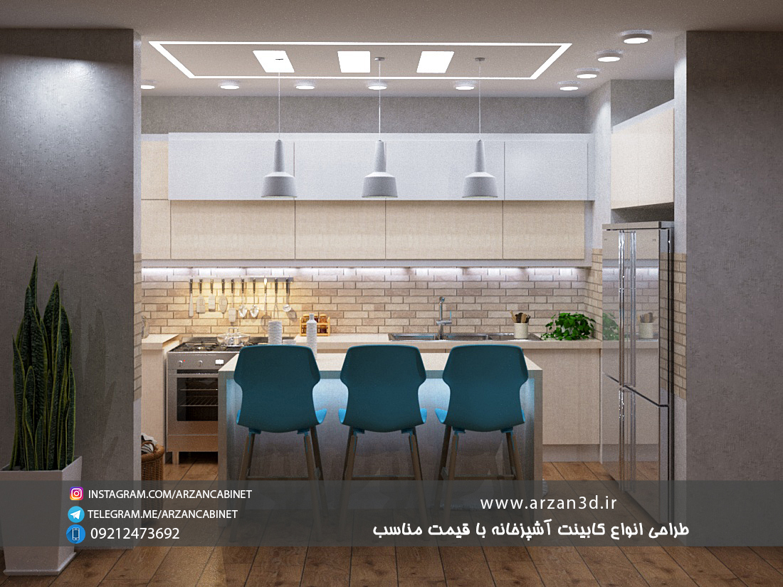 tarahi cabinet|kitchend 3d design|طراحی کابینت سه بعدی|سه بعدی کابینت|ارزان کابینت|سفارش طراحی کابینت آشپزخانه|تری دی مکس