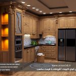 طراحی-کابینت-کلاسیک-03-01 tarahi cabinet|kitchend 3d design|طراحی کابینت سه بعدی|سه بعدی کابینت|ارزان کابینت|سفارش طراحی کابینت آشپزخانه|تری دی مکس