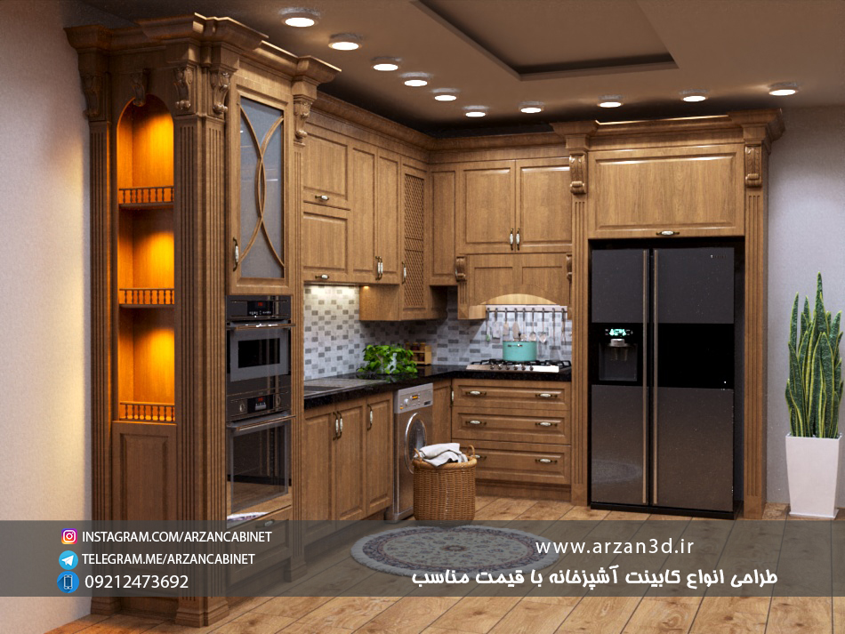 tarahi cabinet|kitchend 3d design|طراحی کابینت سه بعدی|سه بعدی کابینت|ارزان کابینت|سفارش طراحی کابینت آشپزخانه|تری دی مکس